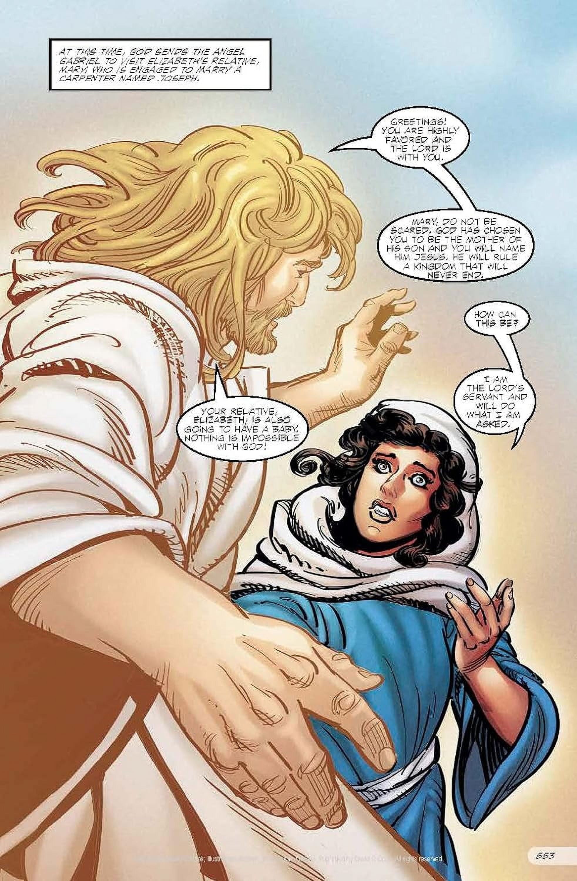 The Action Bible: Experience God's Redemptive Story in a Fun and Engaging Way - Revised Hardcover Edition